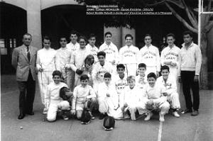 0 20- Ardaillon equipe d escrime 1951